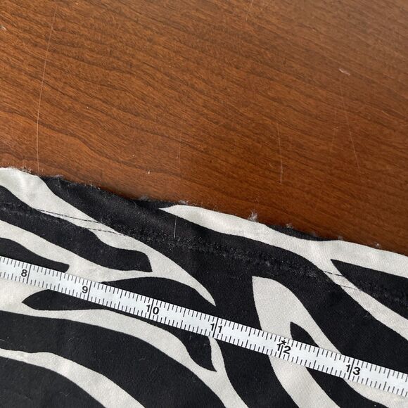 Mushbaby Sienna Rose Inc Zebra Print Sleeveless V-Neck Maxi Dress, Size XL - Picture 12 of 13